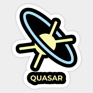 Quasar Quasi Stellar Radio Source Sticker